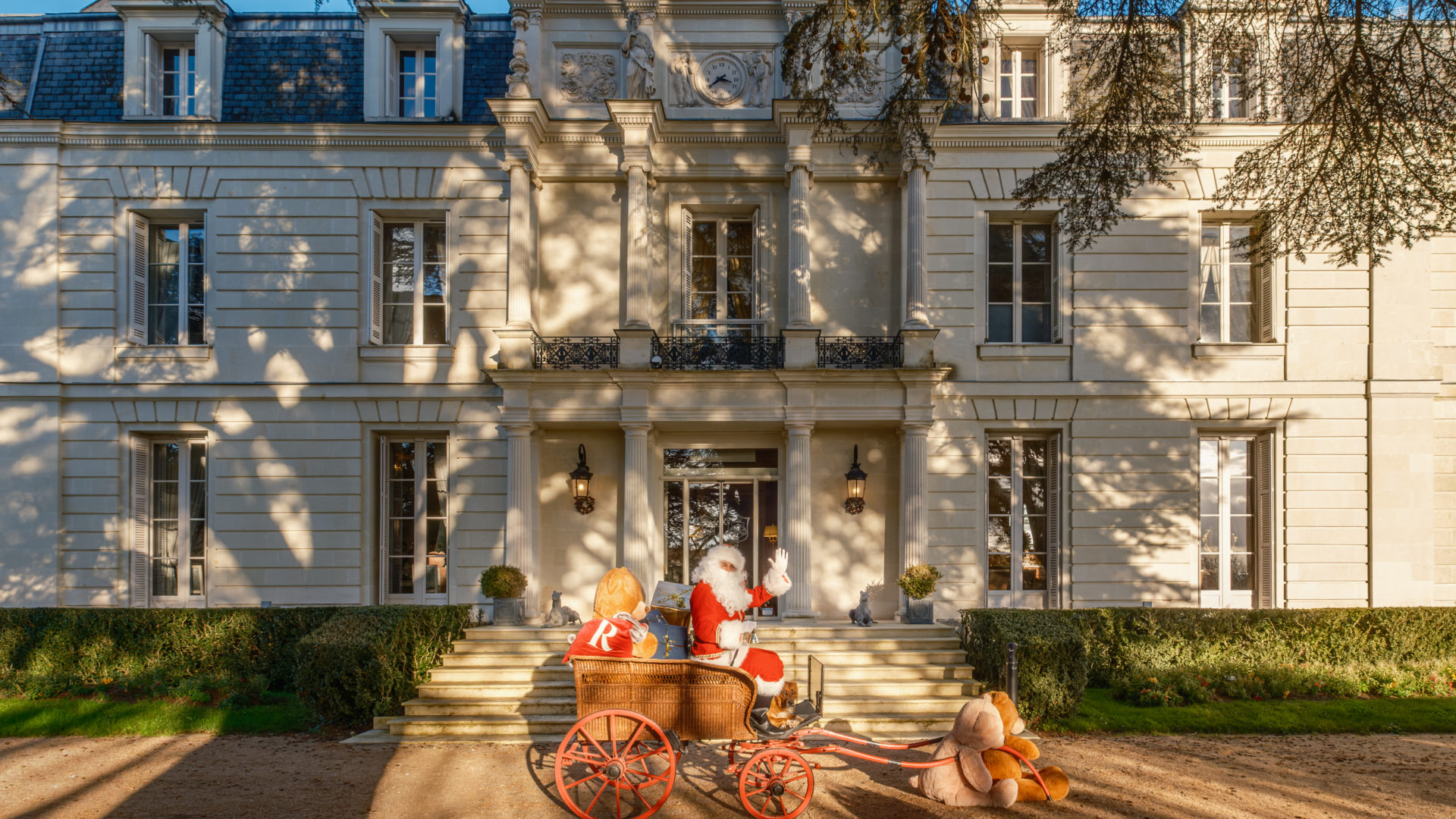 Les Fêtes de fin d'année en Touraine au Château de Rochecotte