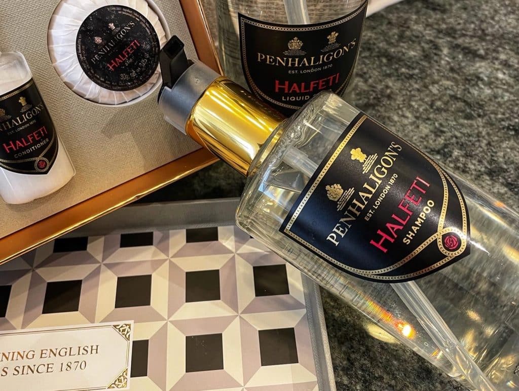 produits-penhaligons - hôtel de luxe - château de rochecotte