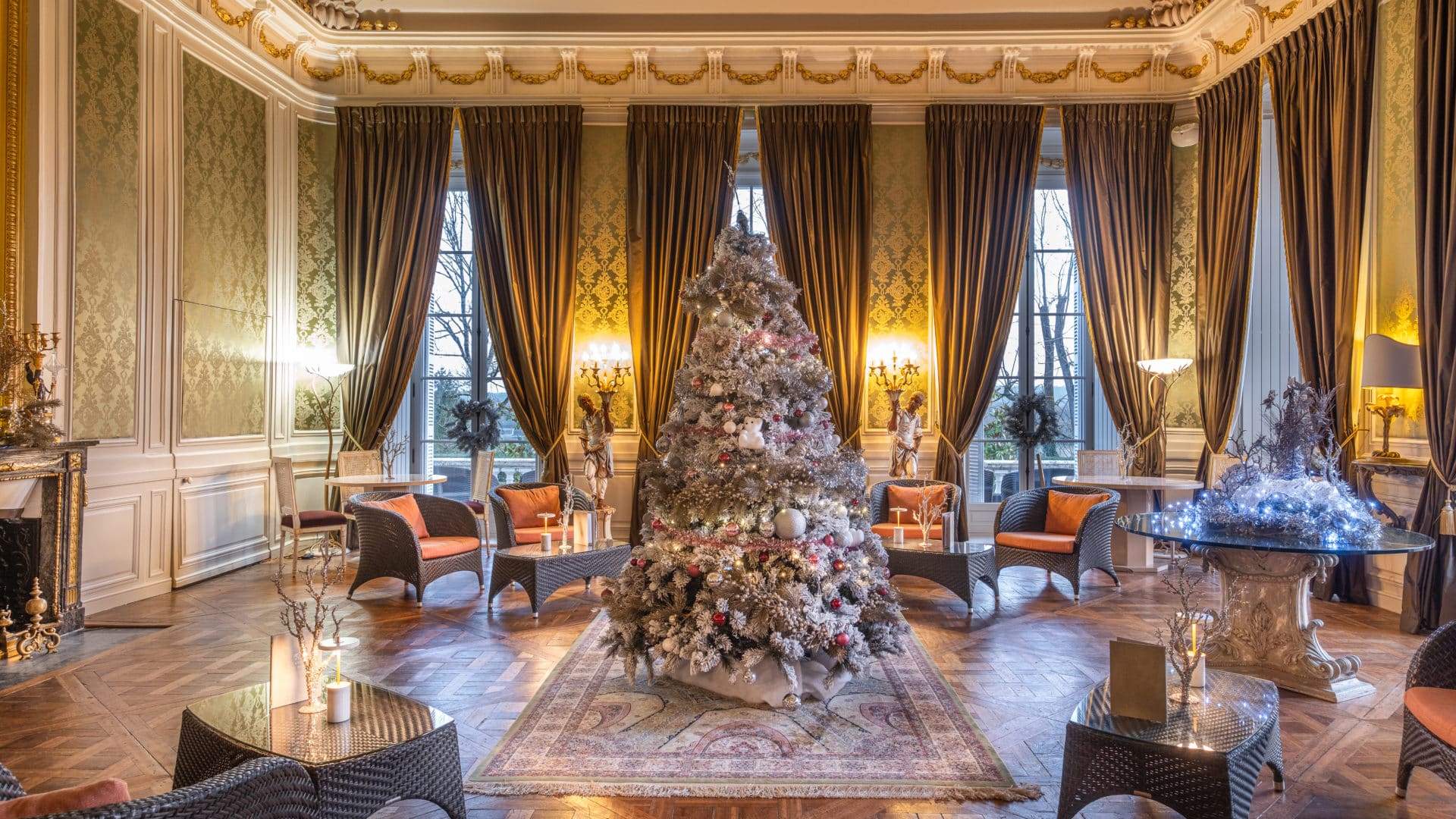Les Fêtes de fin d'année en Touraine au Château de Rochecotte