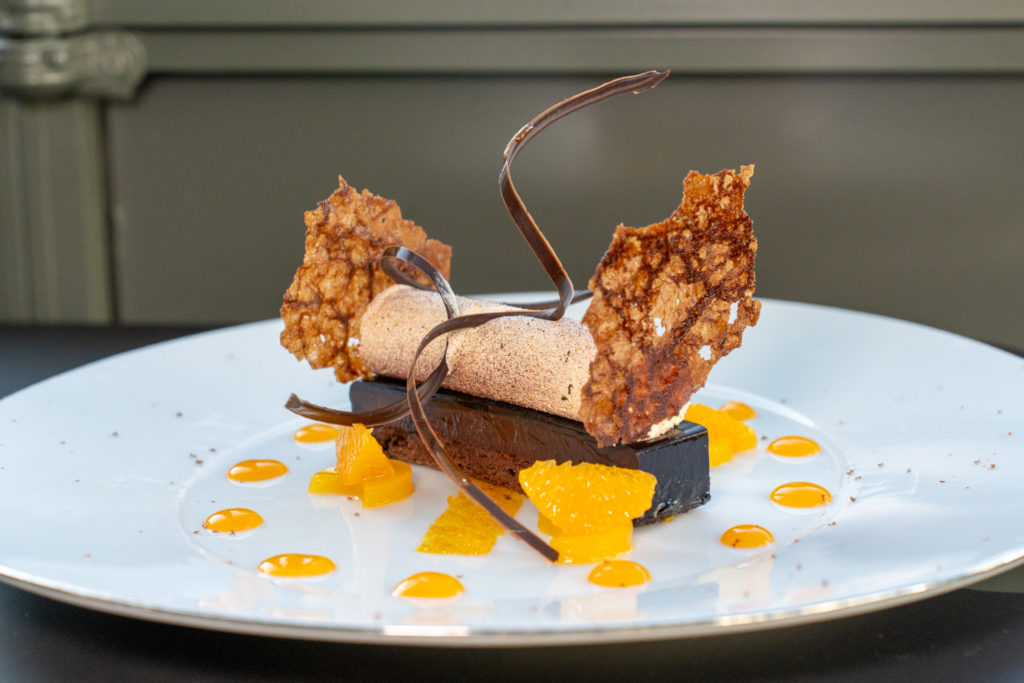 restaurant gastronomique au Château de Rochecotte