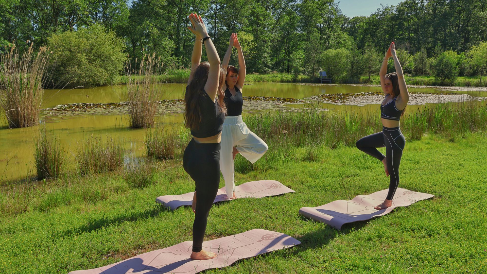 yoga au château de Rochecotte